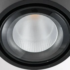 LED-Außendeckenlampe MAG MINI, schwarz, Ø 9 cm, CCT dim IP44