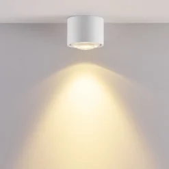 LED-Außendeckenlampe MAG MINI, weiß, Ø 9 cm, CCT, dim, IP44