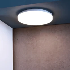 LED-Außendeckenleuchte Altais Motion, 12W, Ø 22 cm