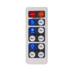LED-Außendeckenleuchte Altais Motion, 12W, Ø 22 cm