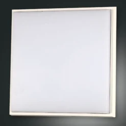 LED-Außendeckenleuchte Desdy, 30x30 cm, weiß