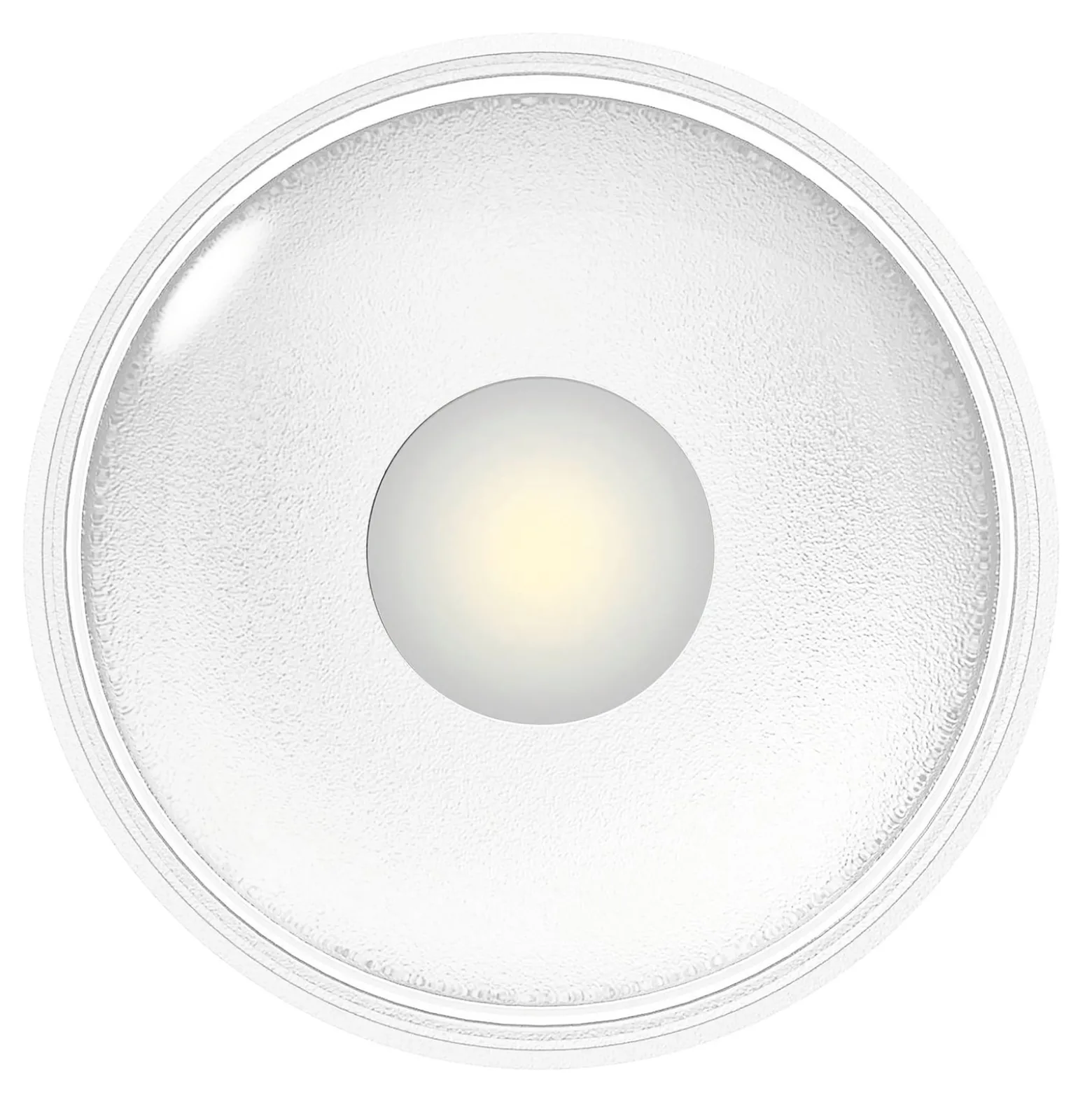 LED-Außendeckenleuchte Girona, weiß