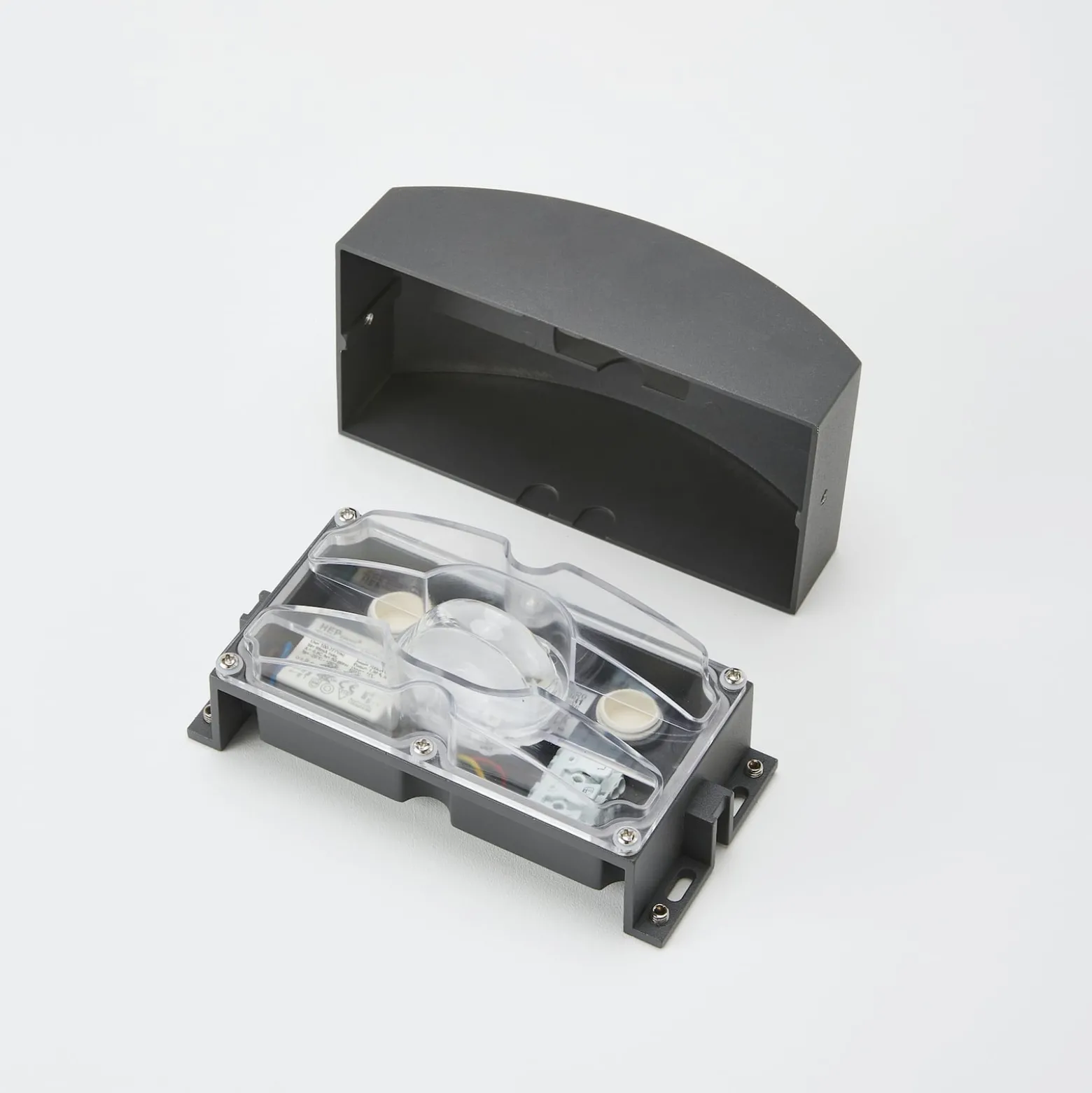 LED-Außenleuchte Marka, Aluminium dunkelgrau