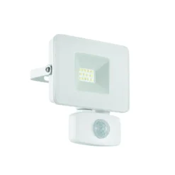 LED-Außenstrahler Faedo 3 mit Sensor, weiß, 10W