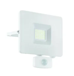 LED-Außenstrahler Faedo 3 mit Sensor, weiß, 30W