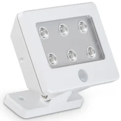 LED-Außenstrahler Kollig mit Sensor, IP54, weiß