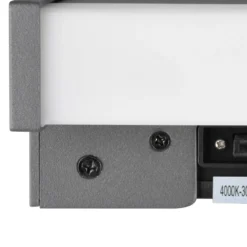 LED-Außenwandlampe DAWSON, 30 cm, anthrazit IP54 CCT up/down