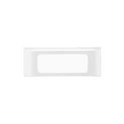 LED-Außenwandlampe DESERT, weiß, Breite 25 cm, Metall