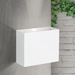 LED-Außenwandleuchte Akzent, weiß