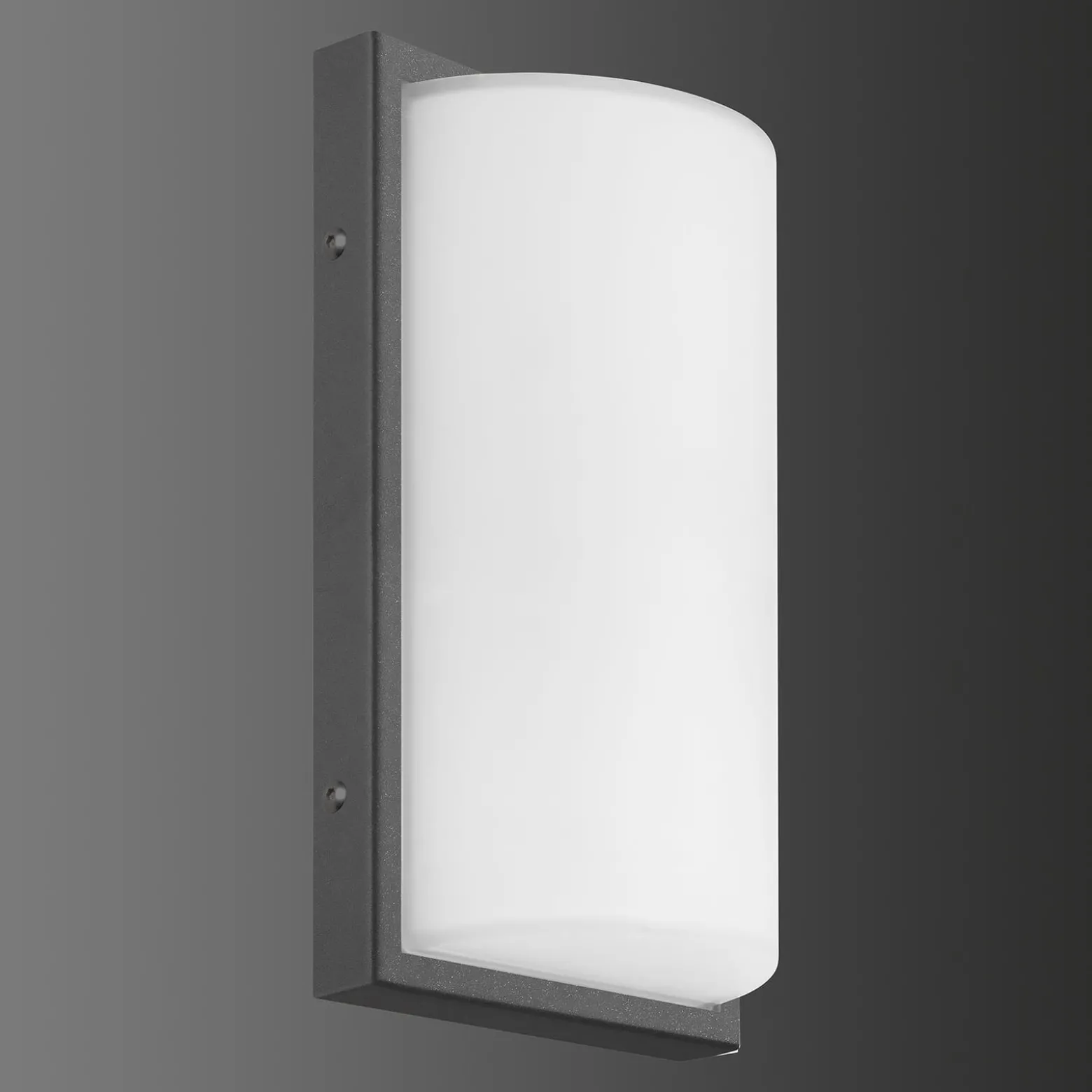 LED-Außenwandleuchte 039, Bewegungsmelder, graphit