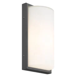 LED-Außenwandleuchte 039, Bewegungsmelder, graphit