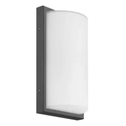 LED-Außenwandleuchte 039, Bewegungsmelder, graphit