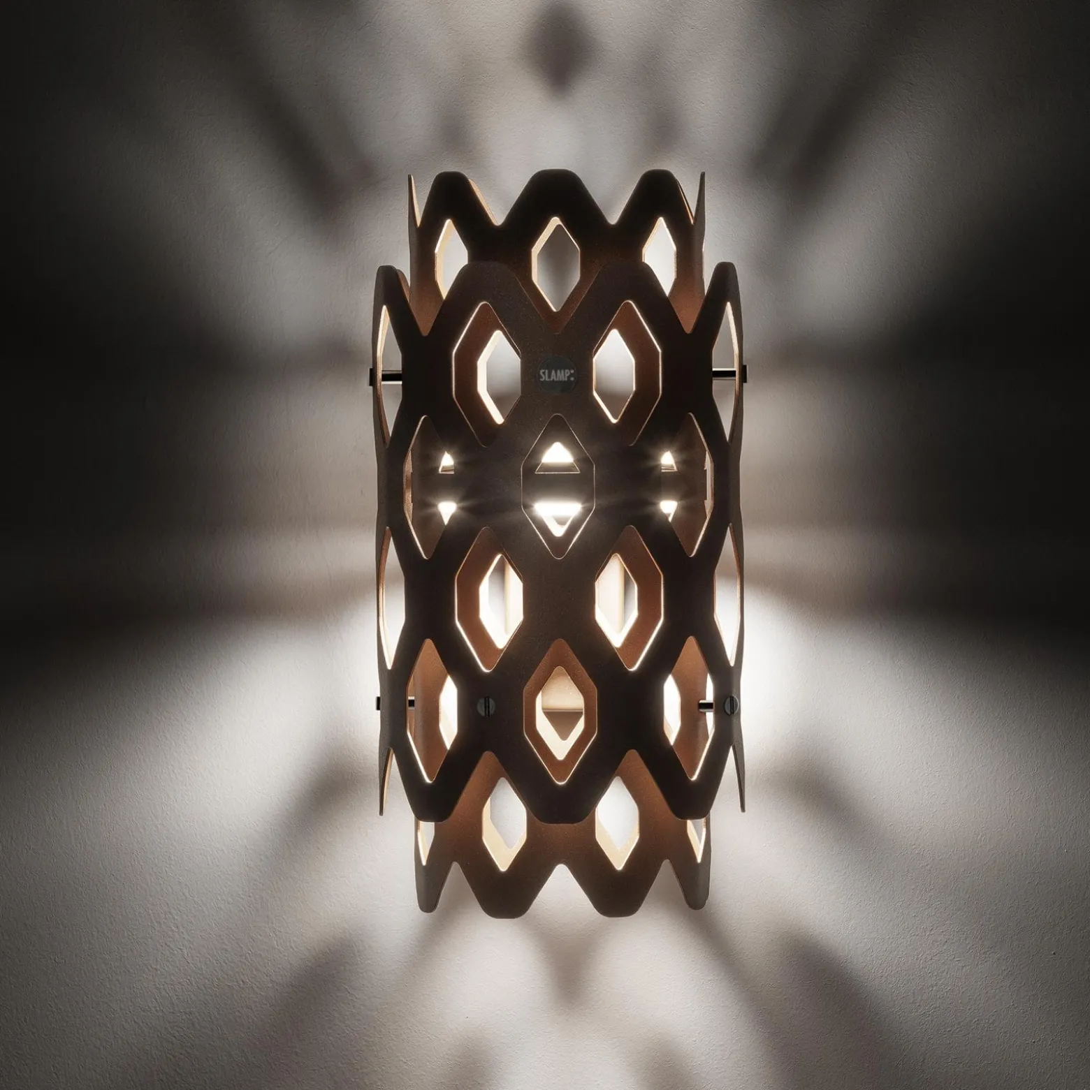 LED-Außenwandleuchte Charlotte, corten, Höhe 28 cm, IP65