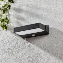 LED-Außenwandleuchte Cuando mit Bewegungssensor