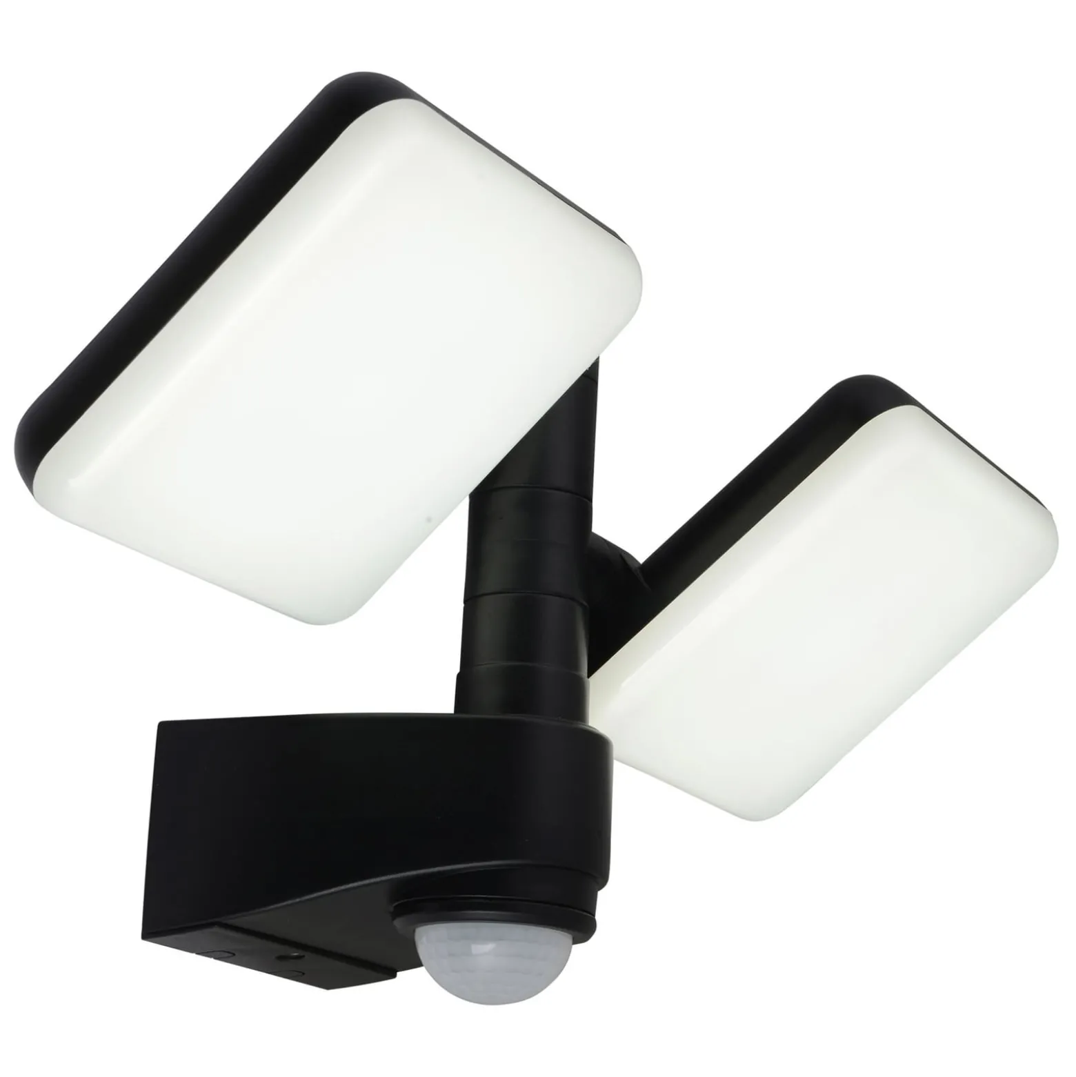 LED-Außenwandleuchte Jaro, Sensor, zweiflammig