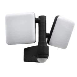 LED-Außenwandleuchte Jaro, Sensor, zweiflammig