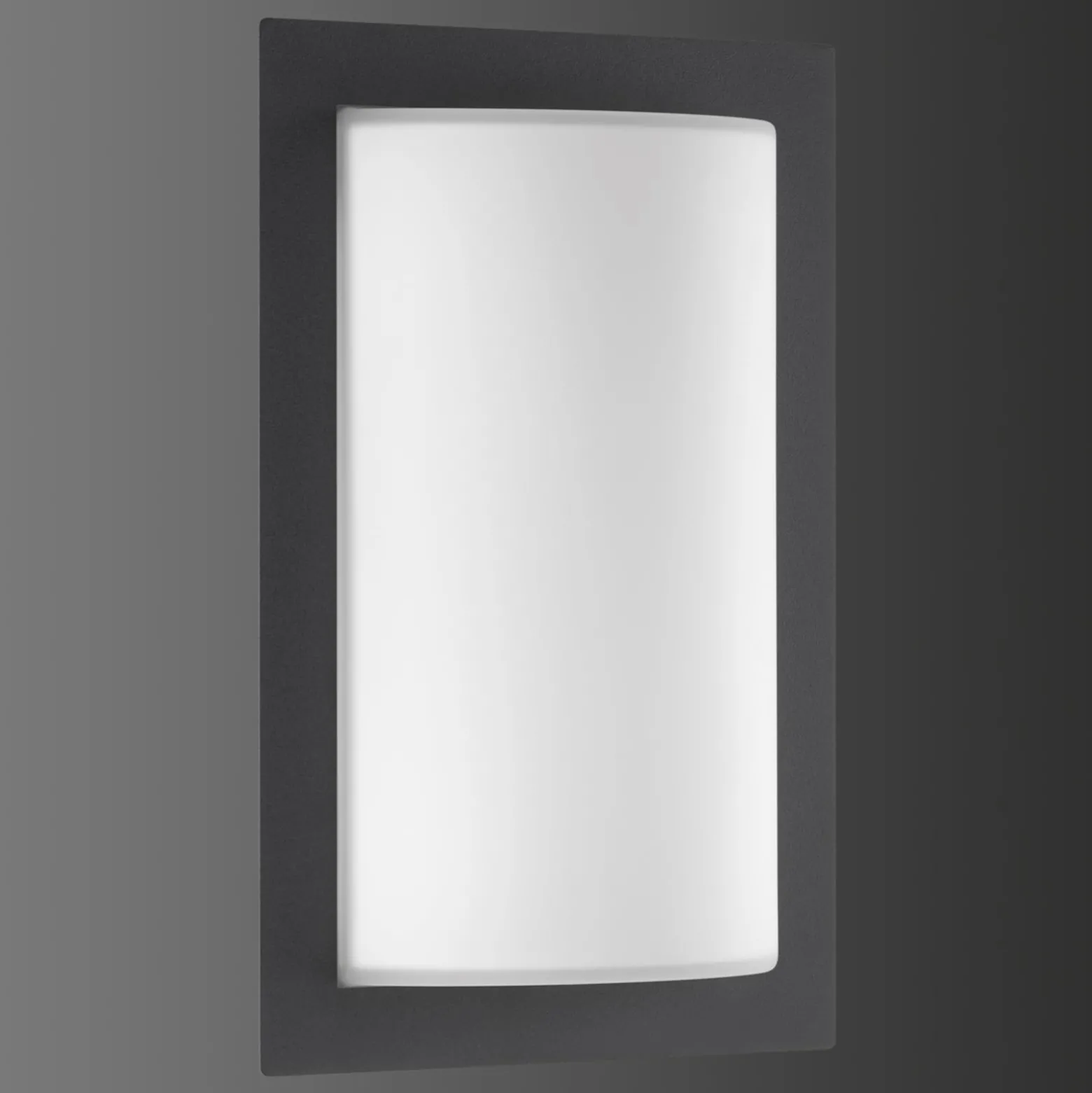 LED-Außenwandleuchte Luis, graphit, Bewegungsmelder