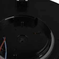 LED-Außenwandleuchte Morena, schwarz, IP54, CCT, Kunststoff