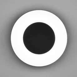 LED-Außenwandleuchte Morena, schwarz, IP54, CCT, Kunststoff