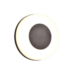 LED-Außenwandleuchte Morena, schwarz, IP54, CCT, Kunststoff