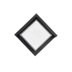 LED-Außenwandleuchte Puno, IP54, eckig