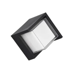 LED-Außenwandleuchte Puno, IP54, eckig