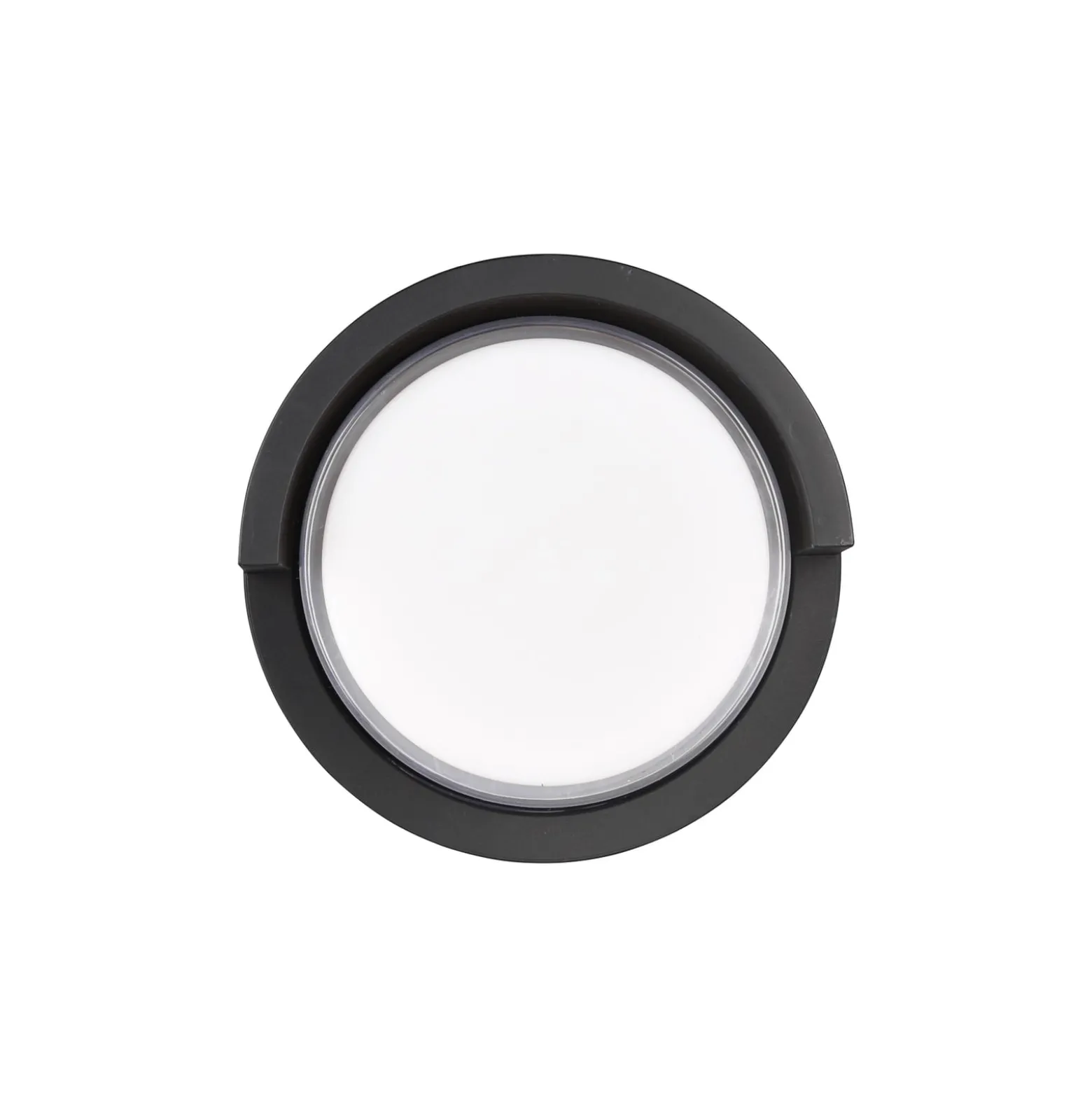 LED-Außenwandleuchte Puno, IP54, rund
