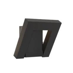 LED-Außenwandleuchte Siena, dunkelgrau, Höhe 28 cm, Metall