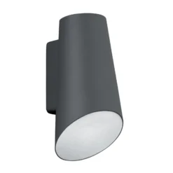 LED-Außenwandleuchte Vista, dunkelgrau