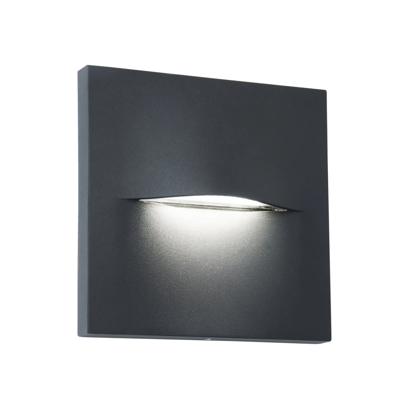 LED-Außenwandleuchte Vita, dunkelgrau, 14 x 14 cm
