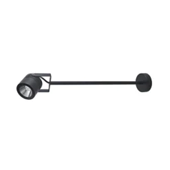 LED-Außenwandstrahler 5012, schwarz, Alu, Glas, 68 cm