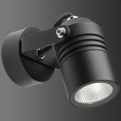 LED-Außenwandstrahler 5019, schwarz, IP54