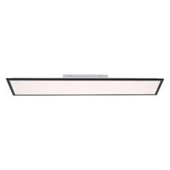 LED-Aufbaupanel Flat CCT, schwarz, 119 x 29 cm