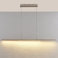 LED-Balkenpendelleuchte Tymon, schmal, ausziehbar