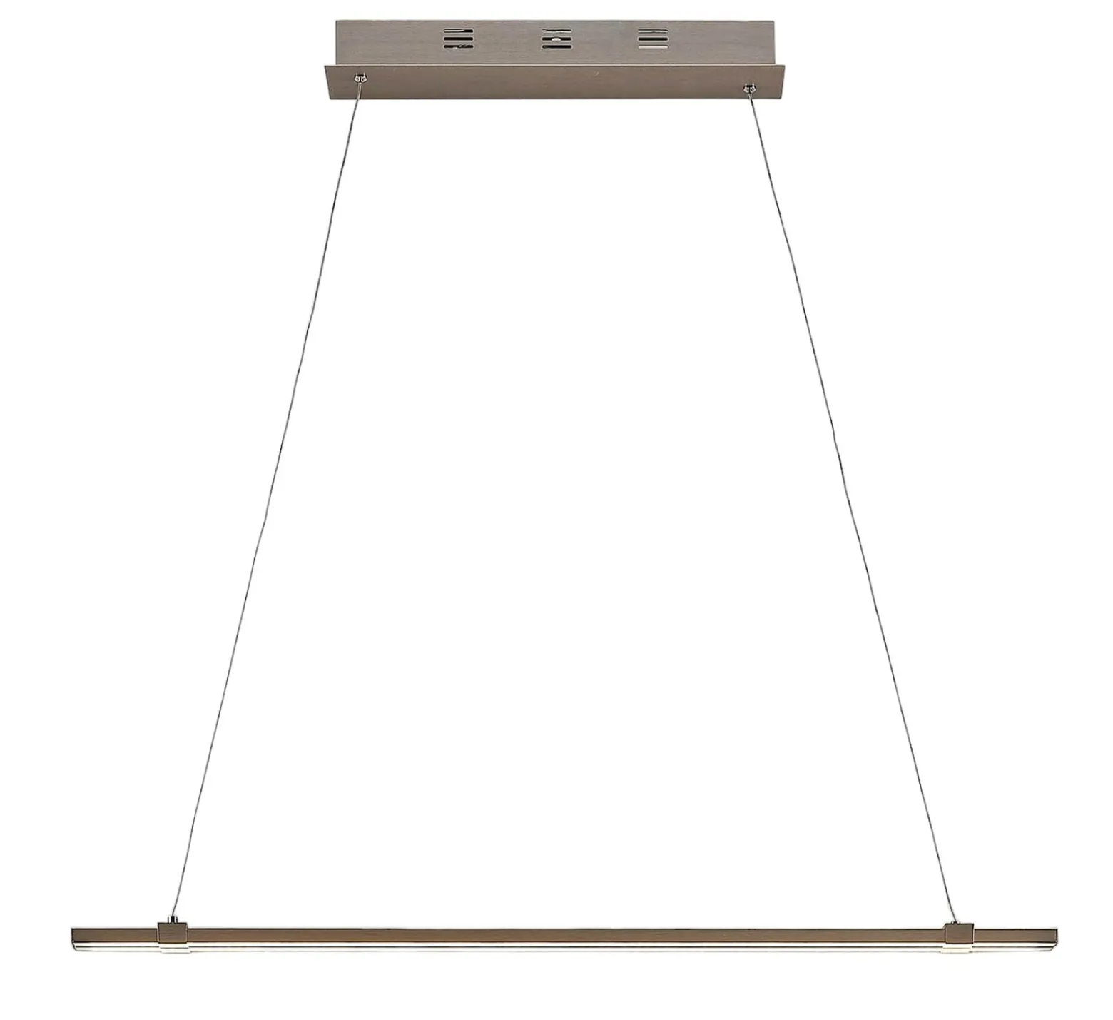 LED-Balkenpendelleuchte Tymon, schmal, ausziehbar