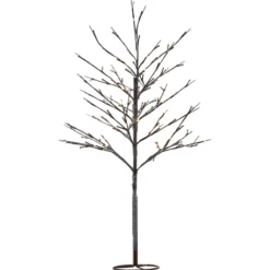 LED-Baum Alex im verschneiten Look, Höhe 120 cm