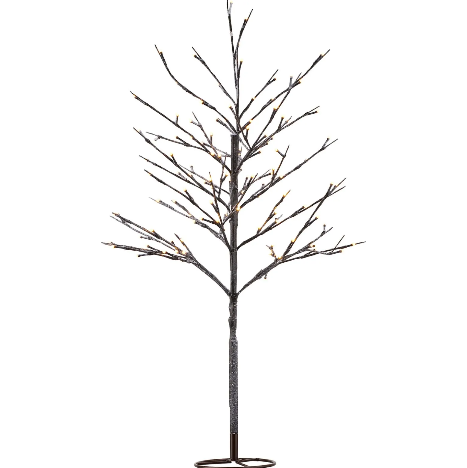 LED-Baum Alex im verschneiten Look, Höhe 90 cm
