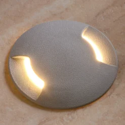 LED-Boden-Einbauleuchte Ceci 120-2L grau CCT