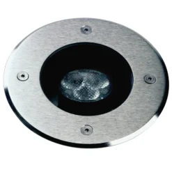 LED-Bodeneinbaustrahler Fabio, 3000K, schwenkbar, Ø14cm IP67