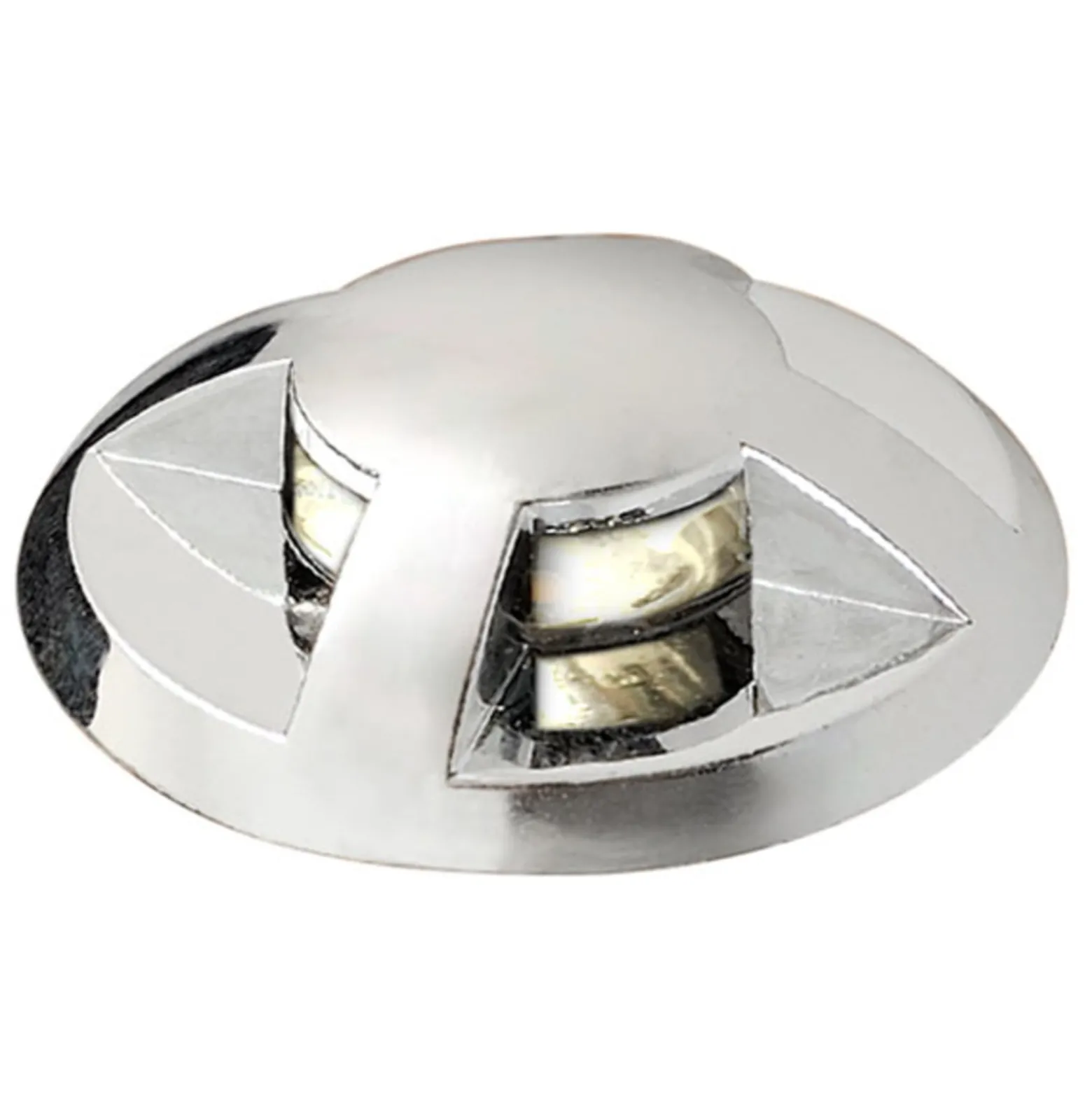 LED-Bodeneinbaustrahler Mini 6er-Set gewölbt