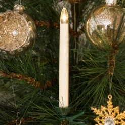 LED-Christbaumkerzen kabell. Ergänzungsset 16 cm