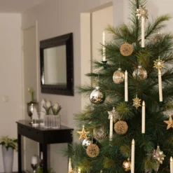 LED-Christbaumkerzen kabell. Ergänzungsset 16 cm