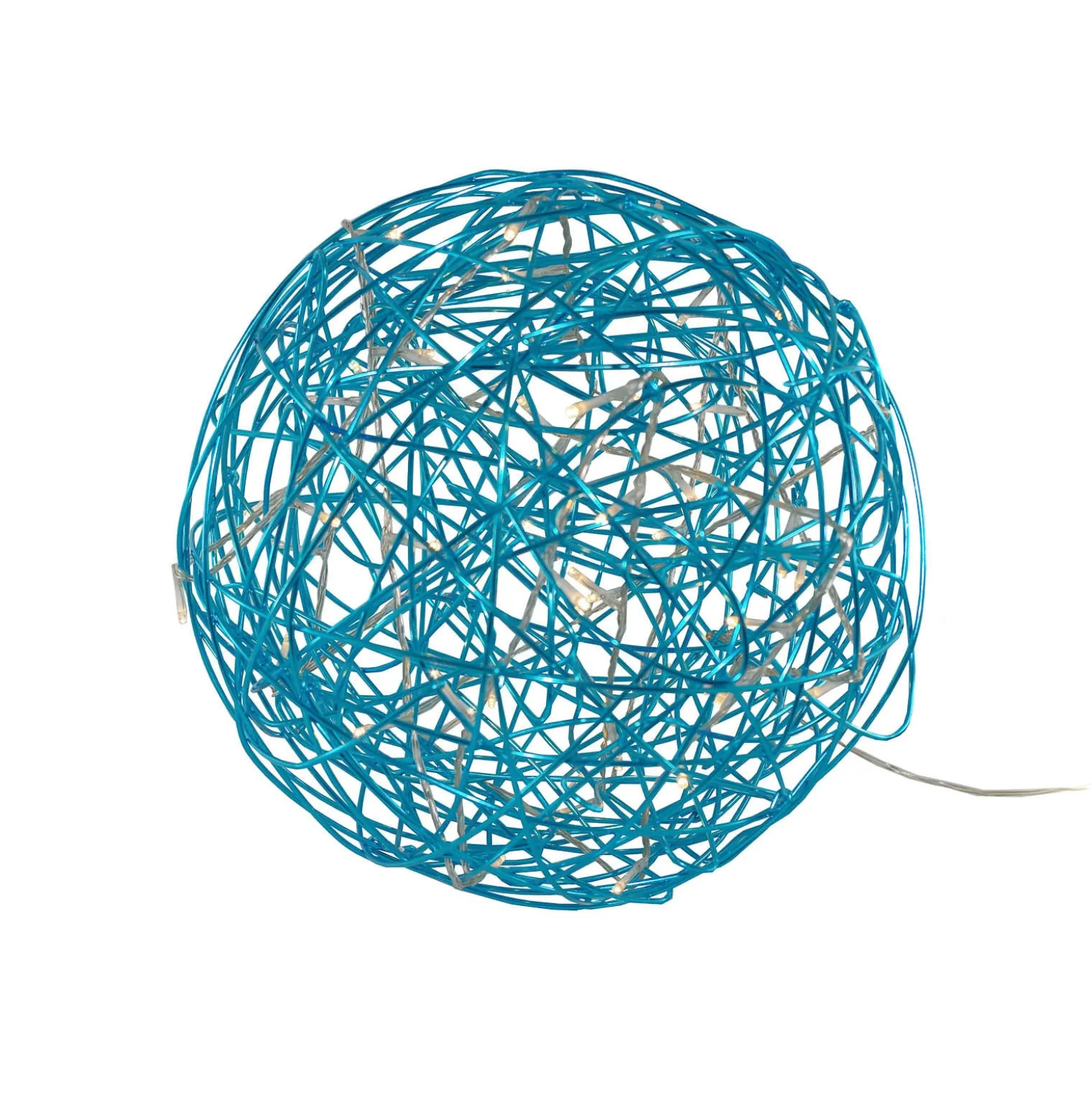 LED-3D-Design-Kugel Galax Fun, Ø 30 cm, blau