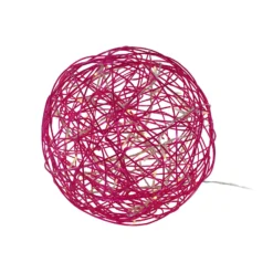 LED-3D-Design-Kugel Galax Fun, Ø 30 cm, fuchsia