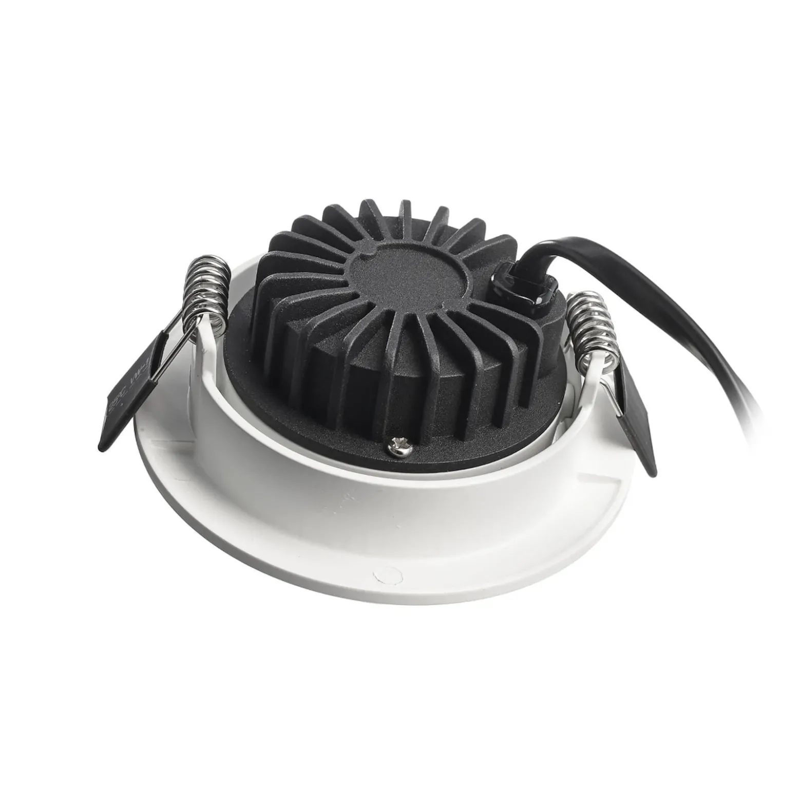 LED-Deckeneinbauleuchte Dione, IP44, 3.000 K, weiß, dimmbar