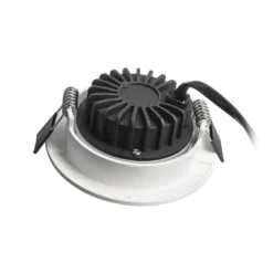 LED-Deckeneinbauleuchte Dione, IP44, weiß, dim to warm