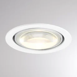 LED-Deckeneinbauleuchte MAG MINI, weiß, Ø 10 cm, CCT 18 V