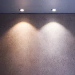 LED-Deckeneinbaustrahler Dione 3.000 K weiß