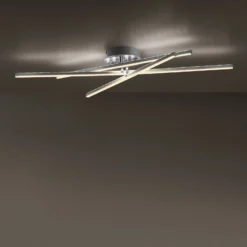 LED-Deckenlampe Alina mit RGB-Ambilight, dimmbar