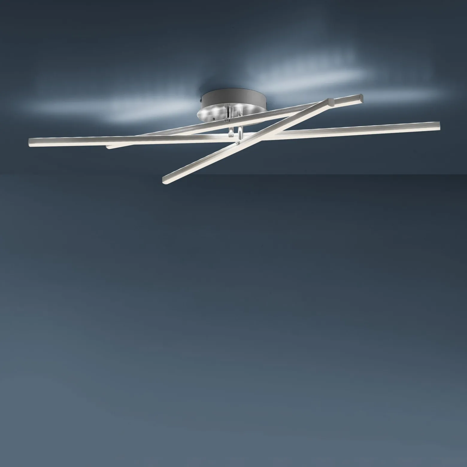 LED-Deckenlampe Alina mit RGB-Ambilight, dimmbar
